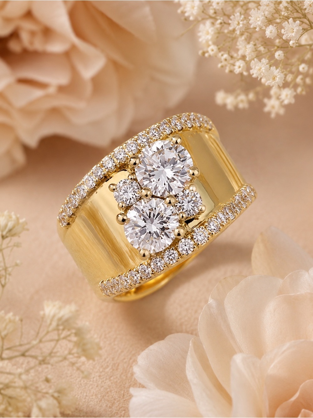 Elegantly Beautiful Bridal Wedding Ring